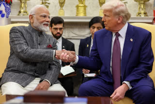 President Trump and PM Modi meeting