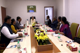 A five-member high-level committee headed by Supreme Court Justice (Retd) Ranjana Desai met at Gujarat Bhavan in New Delhi on Thursday to discuss the details of Uniform Civil Code (UCC) law for Gujarat