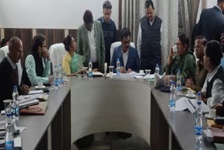 Minister Meeting In Dumka