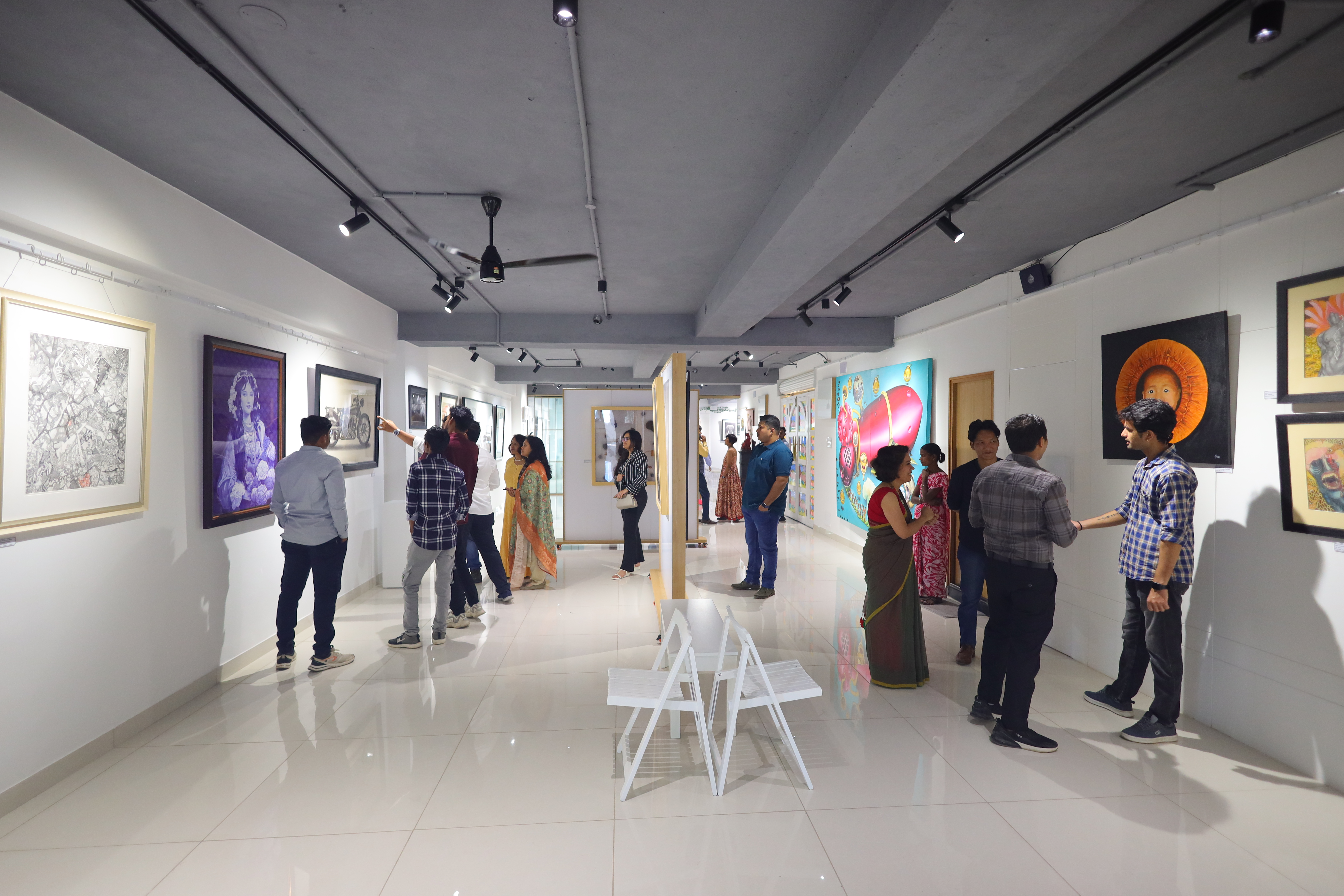 Jyotsna Kumar along with her sister Snighda Reddy, established Anantyam Qalaa, an art gallery, right in the middle of Kokapet, a bustling place for IT and real estate in Hyderabad