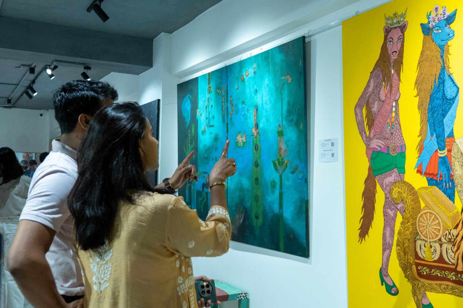 Jyotsna Kumar along with her sister Snighda Reddy, established Anantyam Qalaa, an art gallery, right in the middle of Kokapet, a bustling place for IT and real estate in Hyderabad