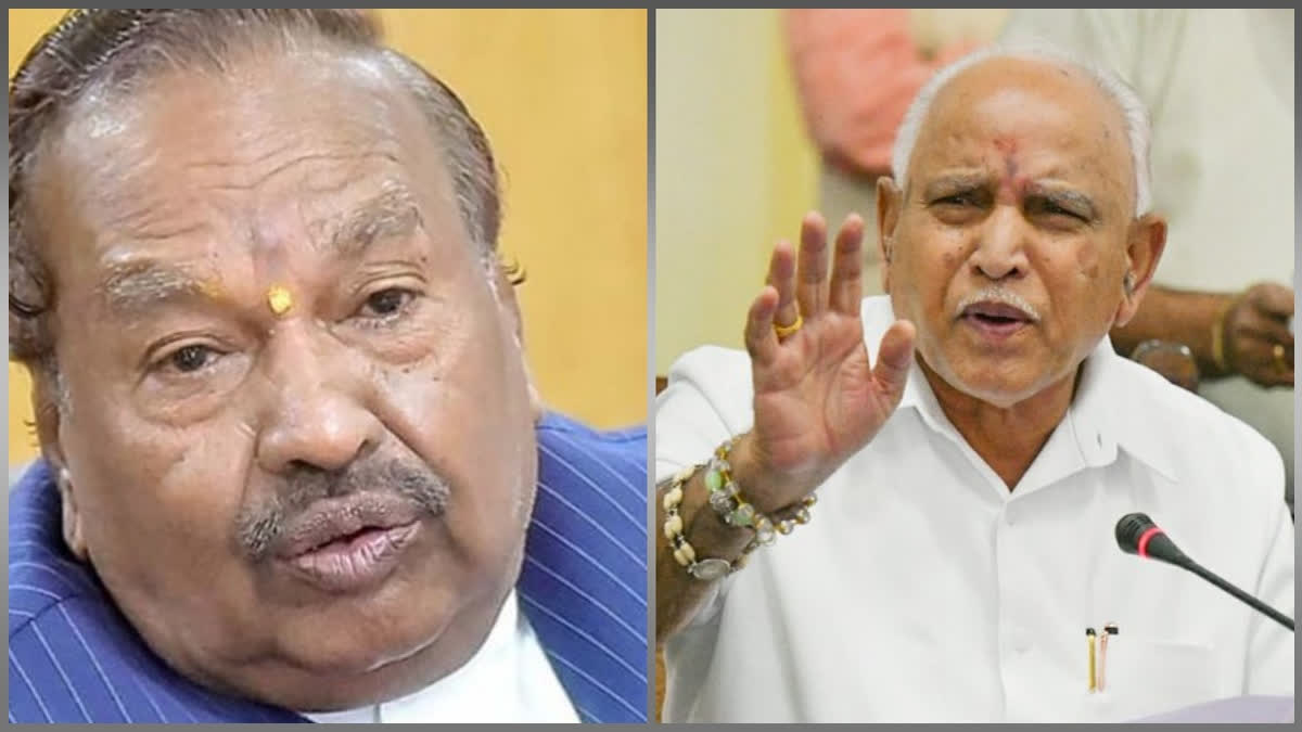 BJP Braces for Trouble Over LS Seat: Sulking Eashwarappa Crosses Swords With Yediyurappa