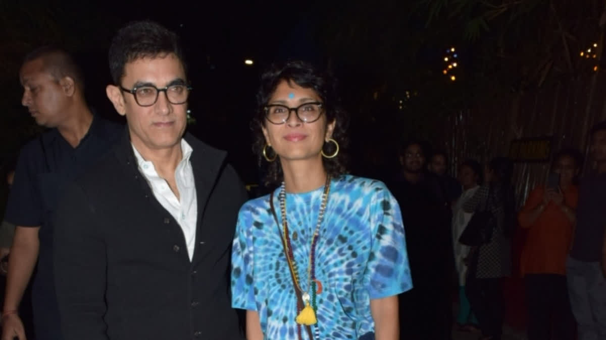 Aamir Khan celebrates his 59th birthday with ex-wife Kiran Rao and media personnel. The actor thanked his fans and followers for all the love and wishes.