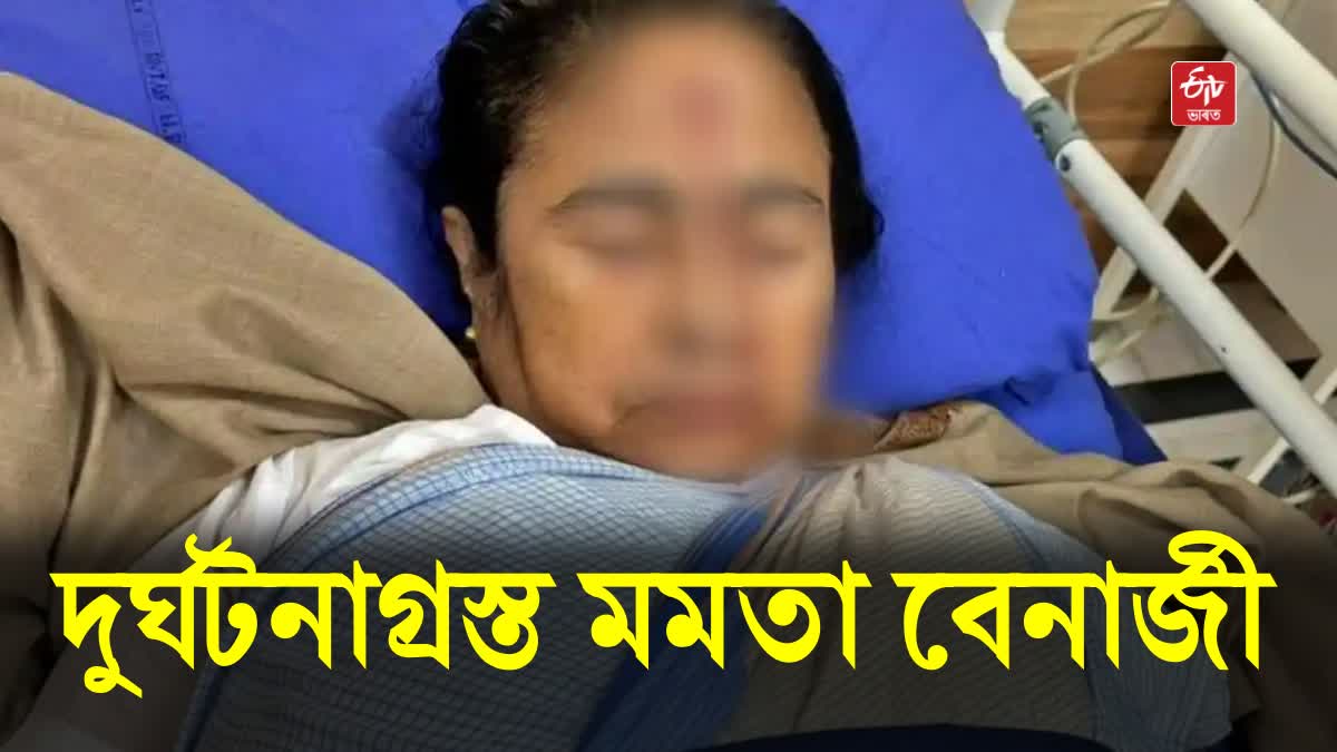 Mamata Banerjee Injured