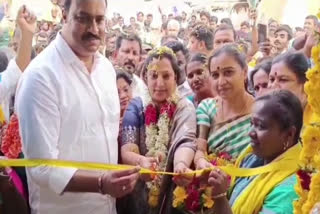 Balakrishna Wife Vasundara Devi Open Water Plants