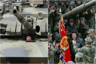 Kim Drives War Tank