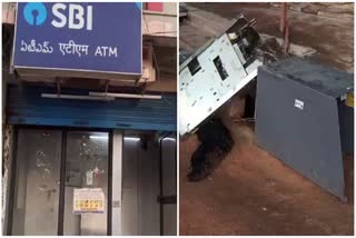 SBI ATM Theft In Nizamabad