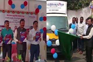 RTC Md Sajjanar Launched Model Logistic Counter