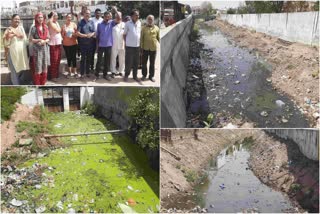 Cleaning of dirty canals in Patan : પાટણની ગંદકીગ્રસ્ત કેનાલની સફાઈ નહીં કરાય તો લોકસભા ચૂંટણીમાં મતદાન બહિષ્કારનો નિર્ણય
