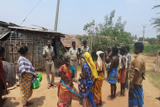 The Forest Department Awareness The Villagers About The Movement Of A Single Elephant In Coimbatore