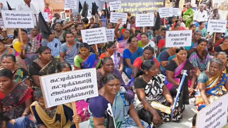 Nellai people Protest