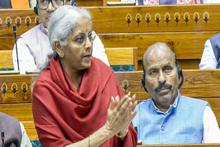 Union Finance Minister Nirmala Sitharaman speaks in Lok Sabha