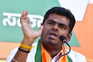 Tamil Nadu BJP president K Annamalai