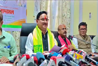 BJP state president Dilip Saikias press conference