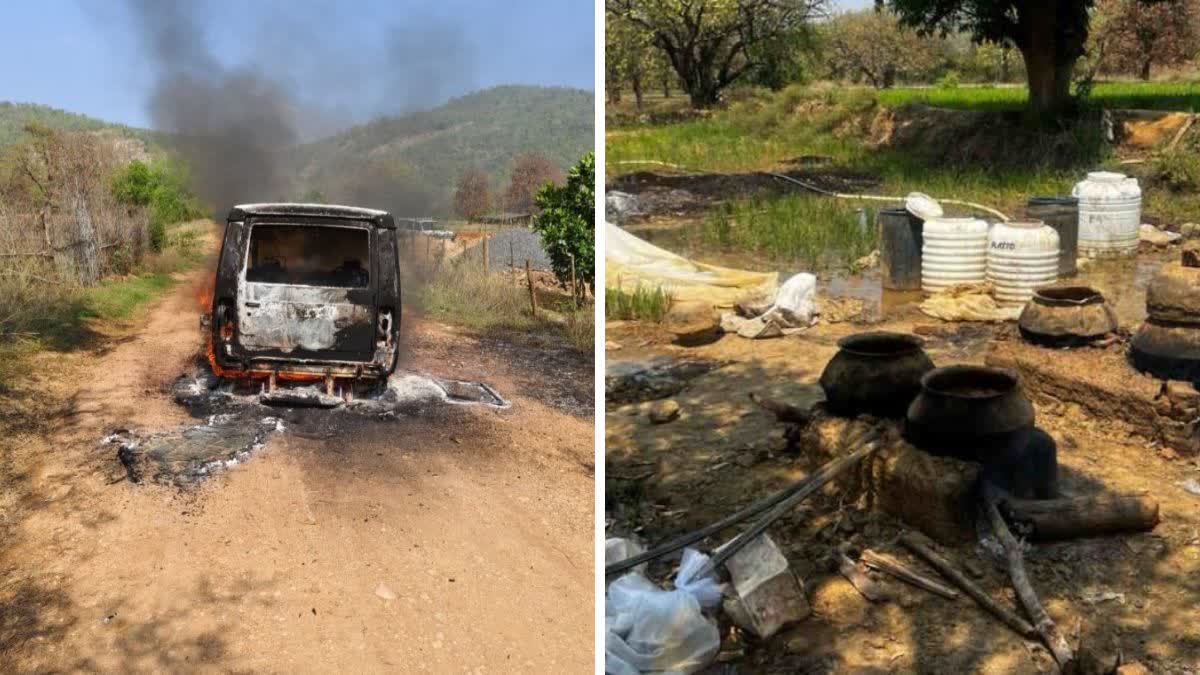 FLYING SQUAD TEAM CAR FIRE