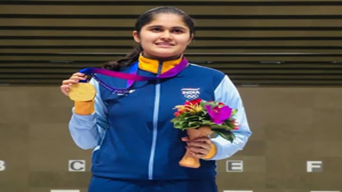 Palak won a quota in Paris Olympics.