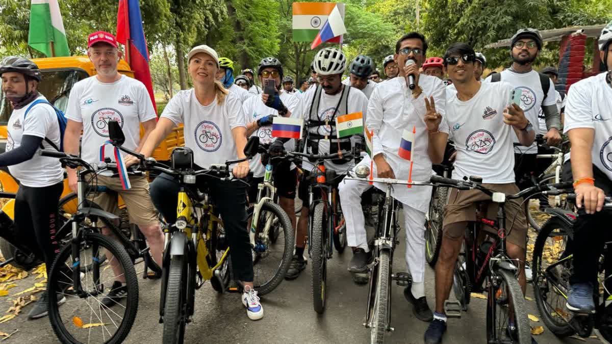 Indo-Russia FRIENDSHIP CYCLING RALLY