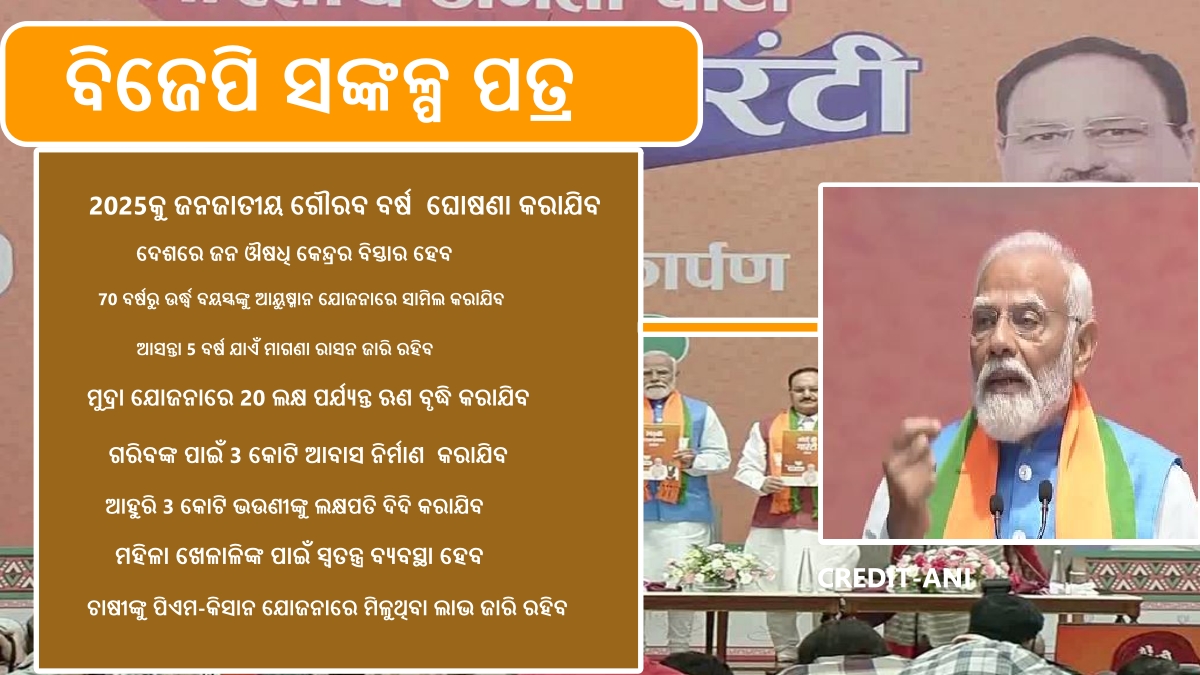 BJP releases election manifesto