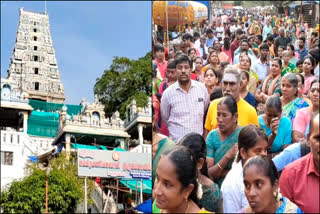 People crowd at Tamil New Year Chithirai 1st day Maruthamalai Murugan temple