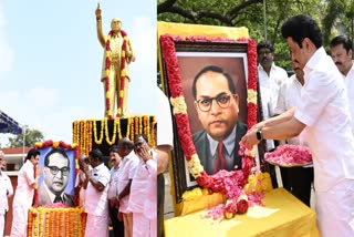 MK Stalin tribute to BR Ambedkar