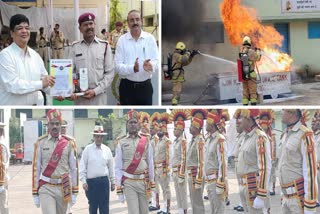 NATIONAL FIRE SERVICE DAY CELEBRATED AT BHILAI STEEL PLANT