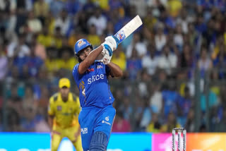 Rohit Sharma scored fifty against CSK.