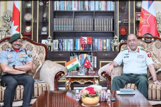 Indian Army Director General Pradeep Chandran Nair met with Nepal Army Chief Gen Prabhu Ram Sharma to enhance bilateral military relations. The visit also included addressing a rally of Gorkha ex-servicemen in Kathmandu, Pokhara, and Dharan.