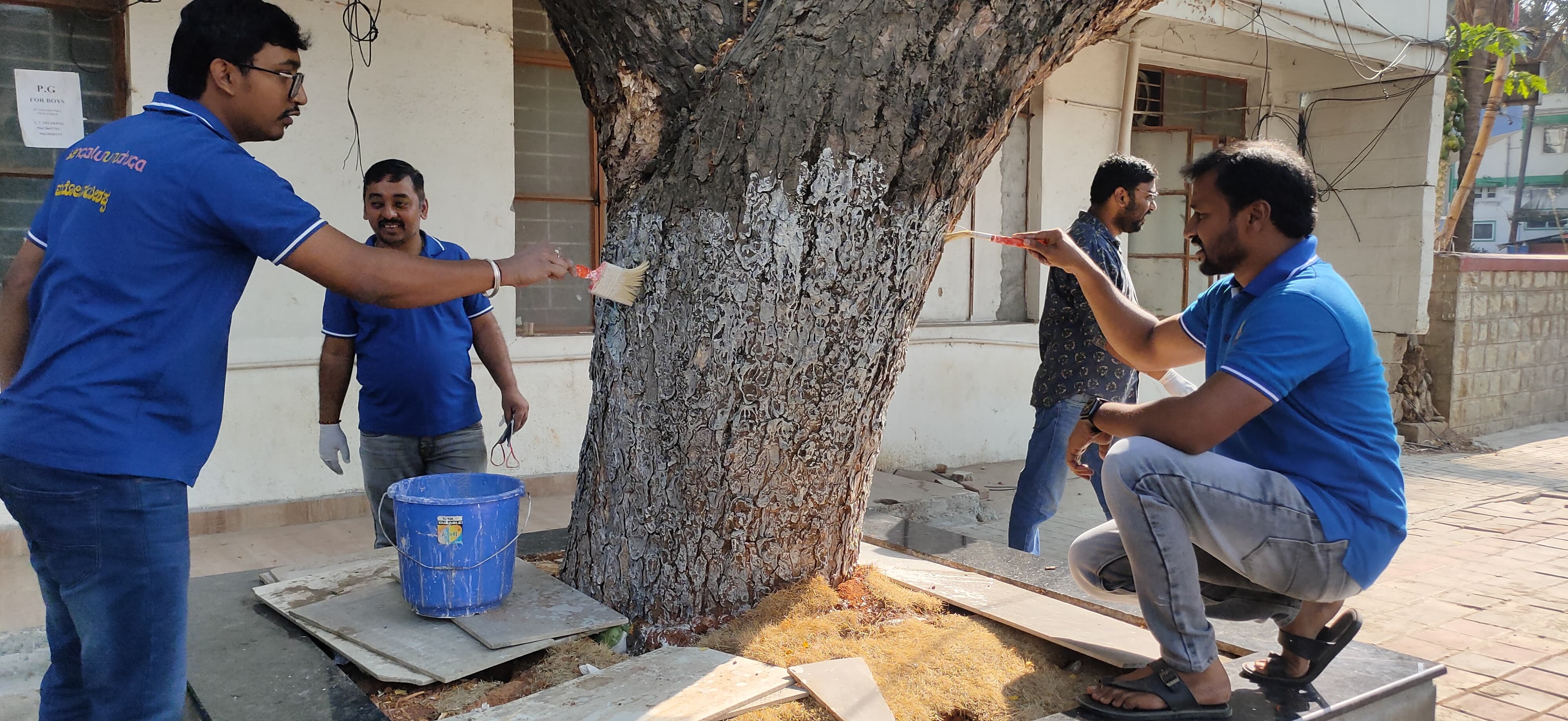 Cool Tree Campaign by Bengaluru Boys Team