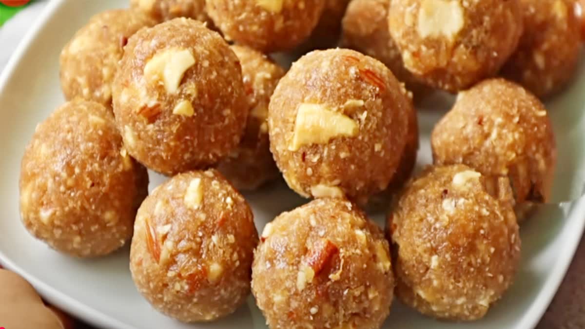 Coconut Jaggery Laddu Recipe in Telugu