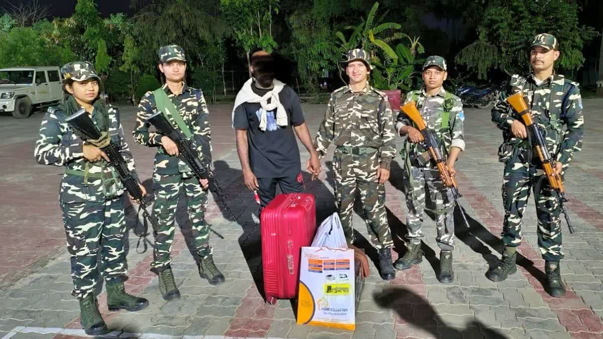 मधुबनी में एसएसबी ने विदेशी नागरिक को किया गिरफ्तार