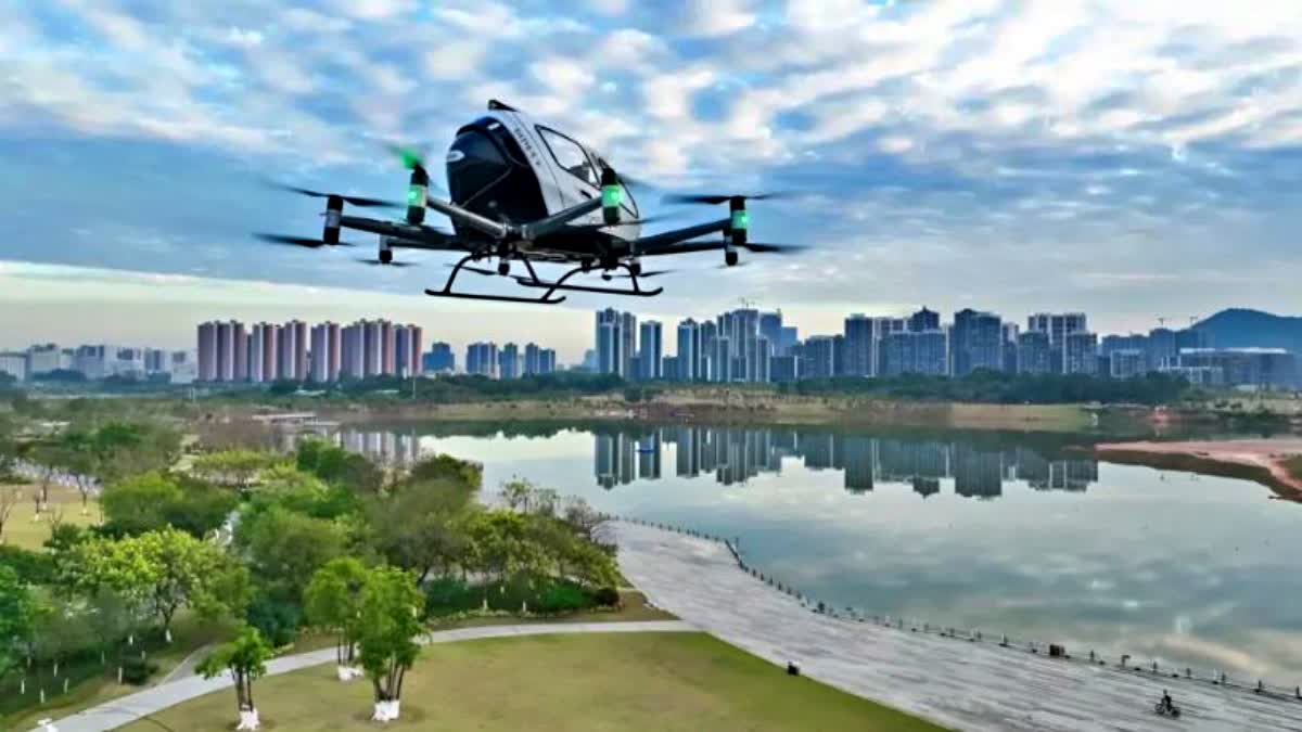 China Approved First Pilotless Flying Taxis