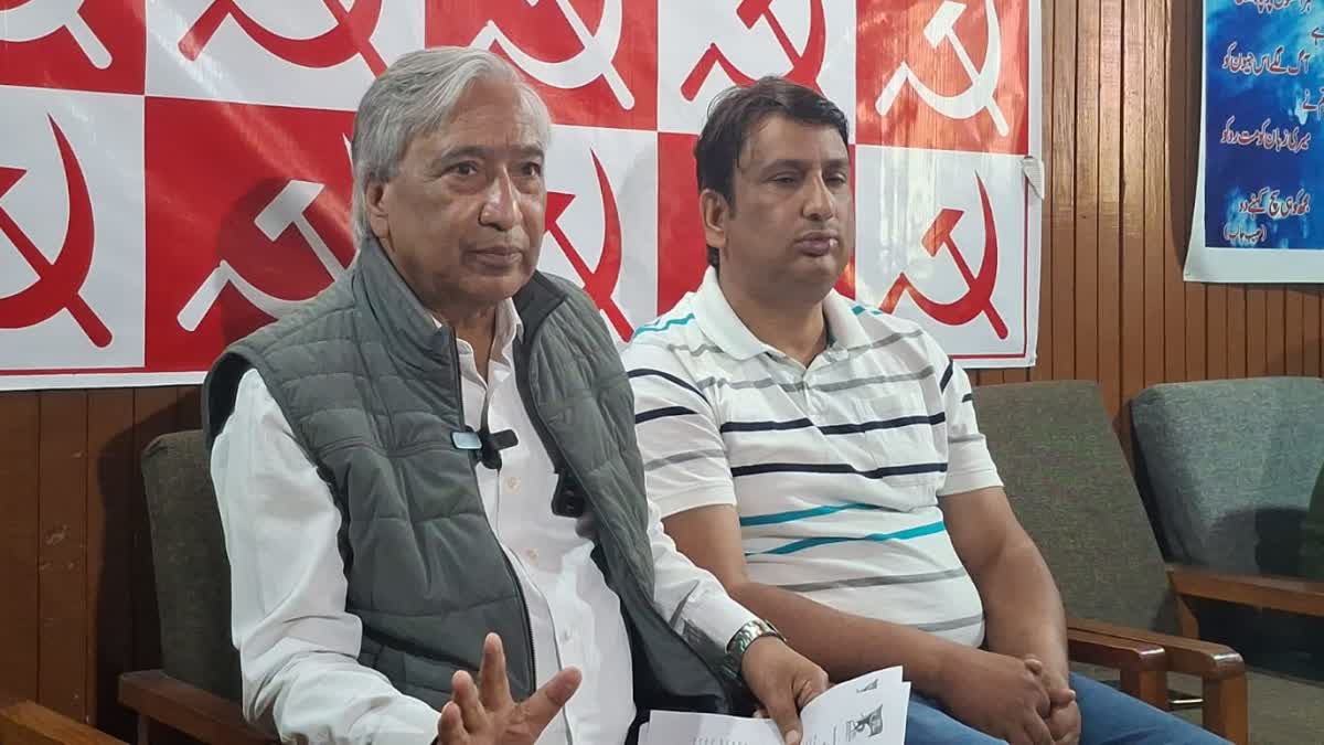 BJP-Led Centre Making Jammu And Kashmir Government Ineffective: MY Tarigami