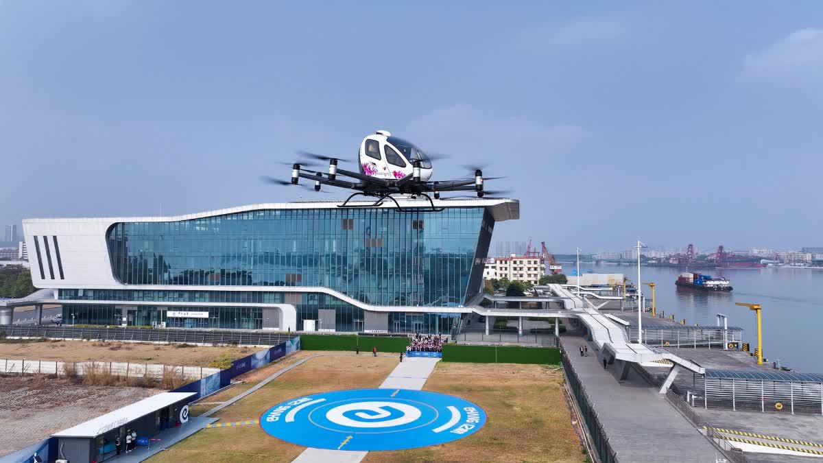 China Approves Pilotless Flying Taxis For Commercial Passenger Services
