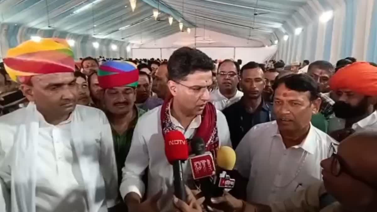 Sachin Pilot Targets BJP