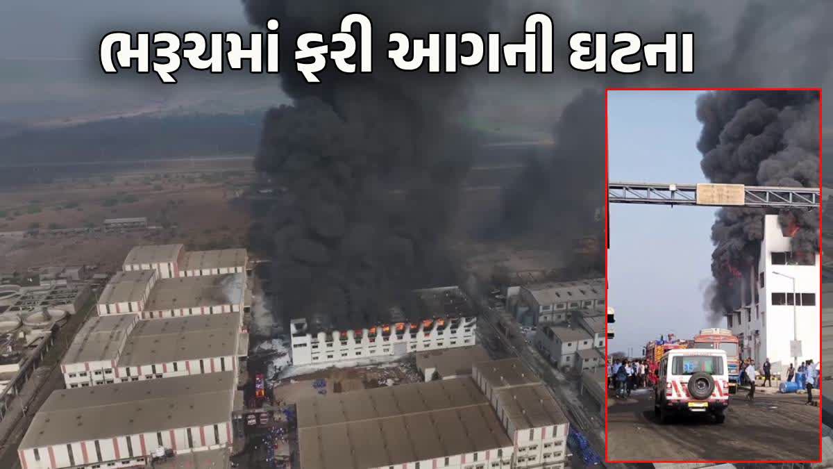 પાનોલી GIDCમાં ખાનગી કંપનીમાં આગ