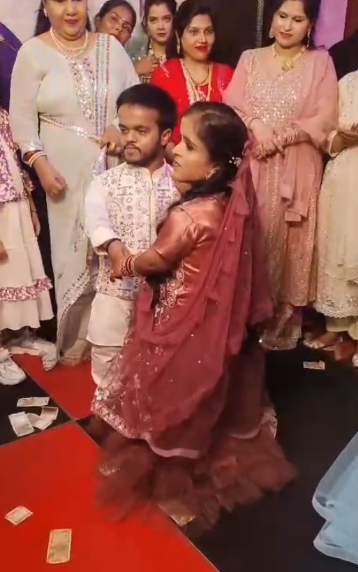 Short Hight Couple Marriage
