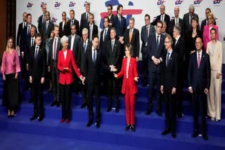 Etv BharaParticipants of Informal Meeting of EU Ministers for Economic and Financial Affairs and Central Bank Governors pose for the family photo in Warsaw, Polandt