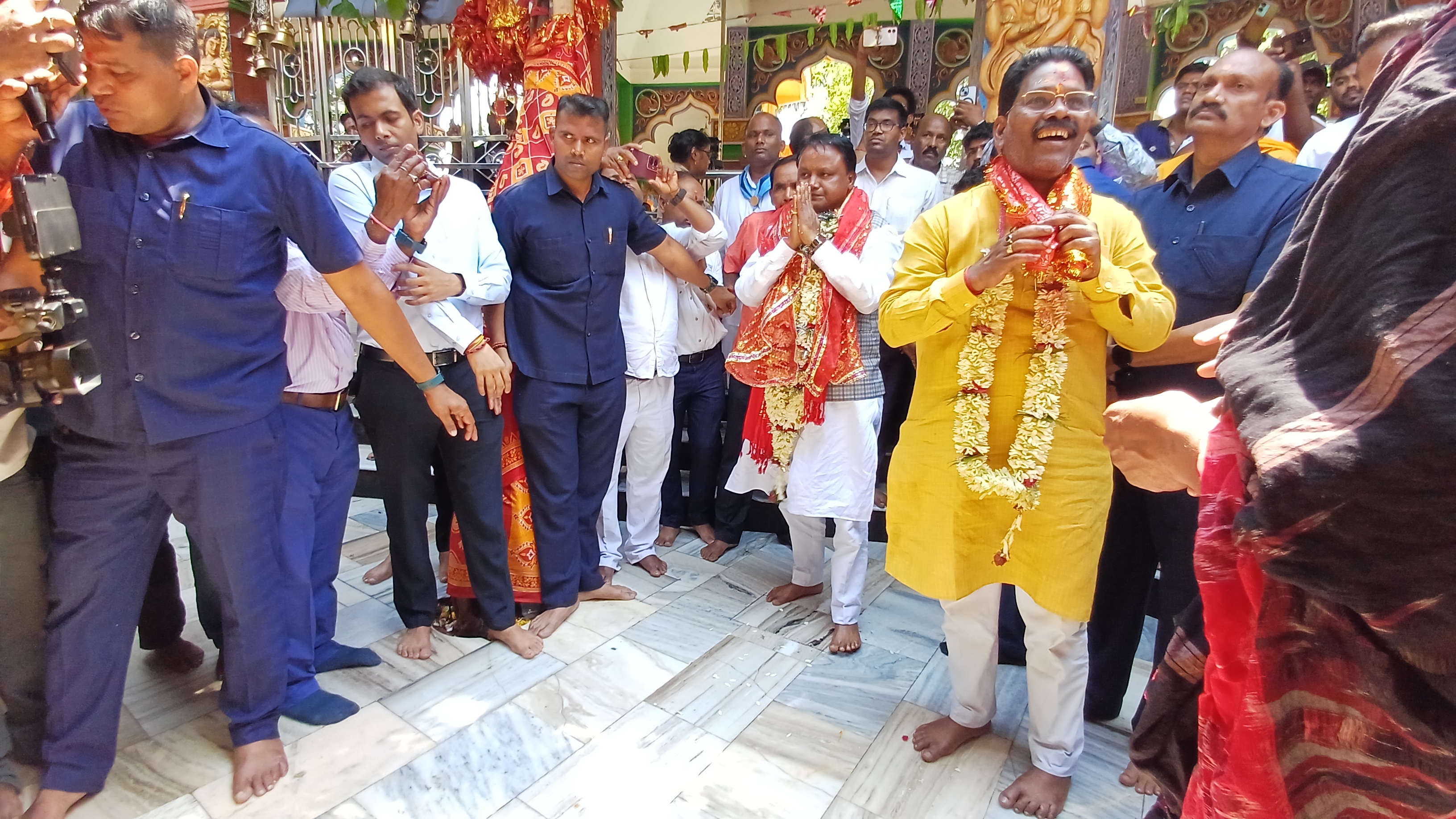 ଘଟଗାଁ ମା' ତାରିଣୀଙ୍କ ପୀଠରେ ମୁଖ୍ୟମନ୍ତ୍ରୀ ମୋହନ ଚରଣ ମାଝୀ