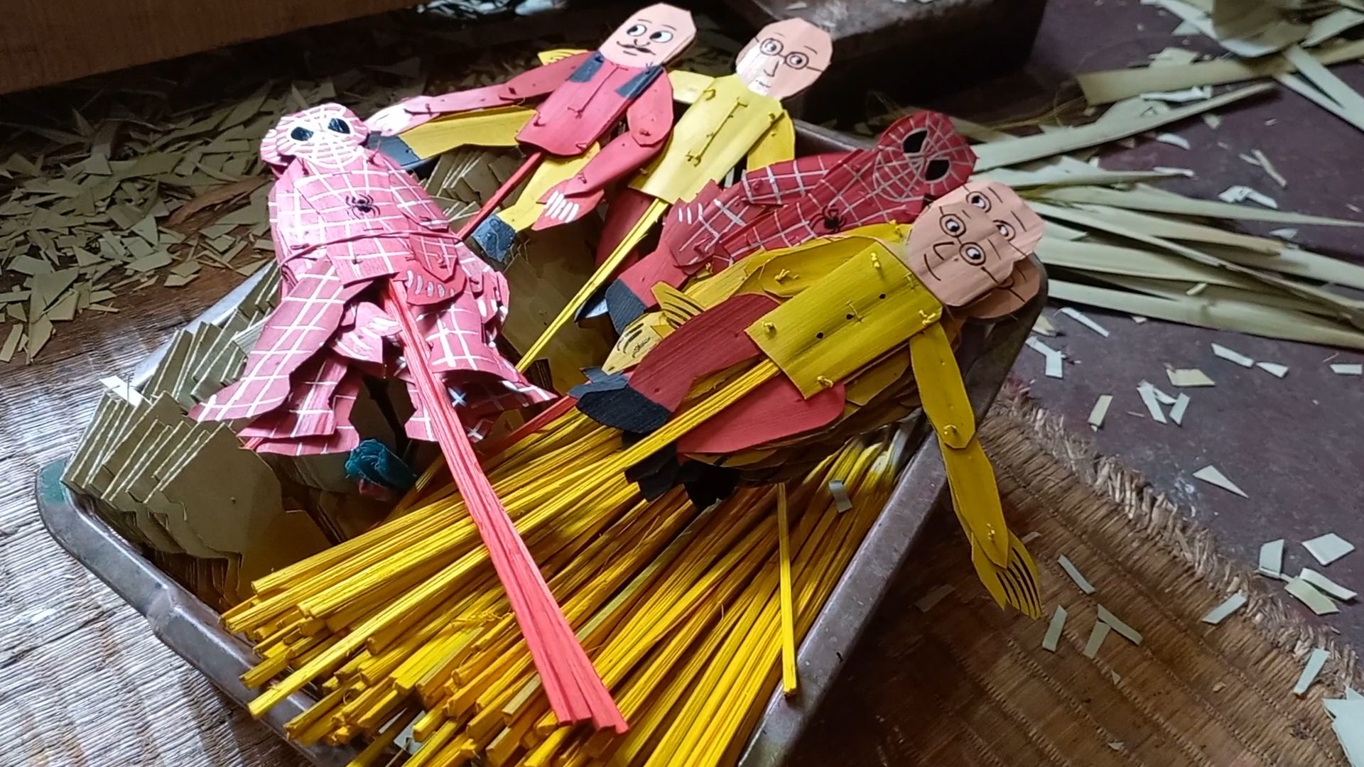 palm leaf craftsmanship