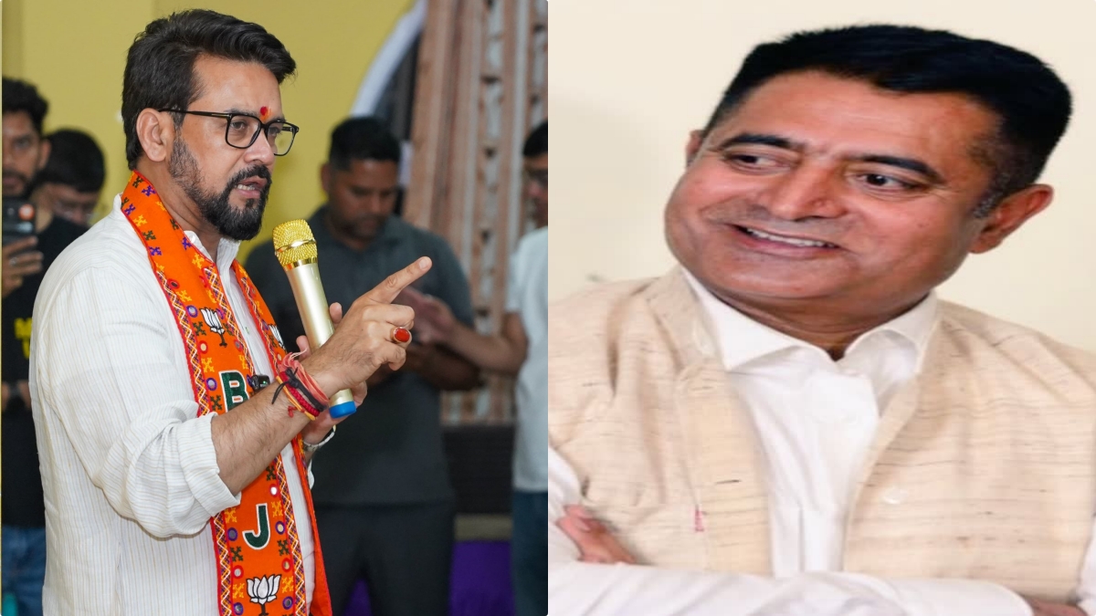 हमीरपुर सीट पर अनुराग ठाकुर (बीजेपी) और सतपाल रायजादा (कांग्रेस) के बीच मुकाबला