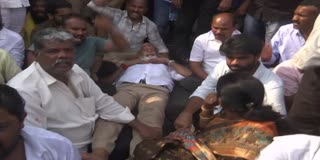 Protest_Against_YSRCP_Leaders_Attack_on_Pulivarthi_Nani_Live