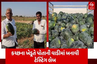 કચ્છના ખેડૂતે કર્યો અનોખો પ્રયોગ