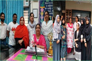 Students of Urdu Medium School Delhi hoisted the flag of success in Class 12