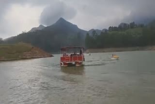 BOAT SERVICE IN MATTUPETTY  MATTUPETTY DAM IDUKKI  മാട്ടുപ്പെട്ടി ഇ ബോട്ട് സര്‍വീസ്  ഇടുക്കി വിനോദ സഞ്ചാര കേന്ദ്രം