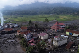 Rescuers on Tuesday searched in rivers and the rubble of devastated villages for bodies, and whenever possible survivors, of flash floods that hit Indonesia's Sumatra Island over the weekend.