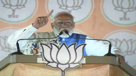 Prime Minister Narendra Modi on Tuesday attacked the Congress, accusing it of indulging in "shameful" politics and plotting to send "Ram Lala to tent" again.