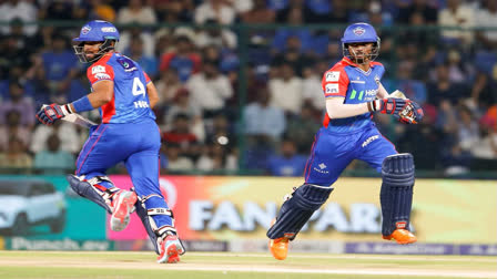 Delhi Capitals has posted 208/4 in 20 overs against Lucknow Super Giants