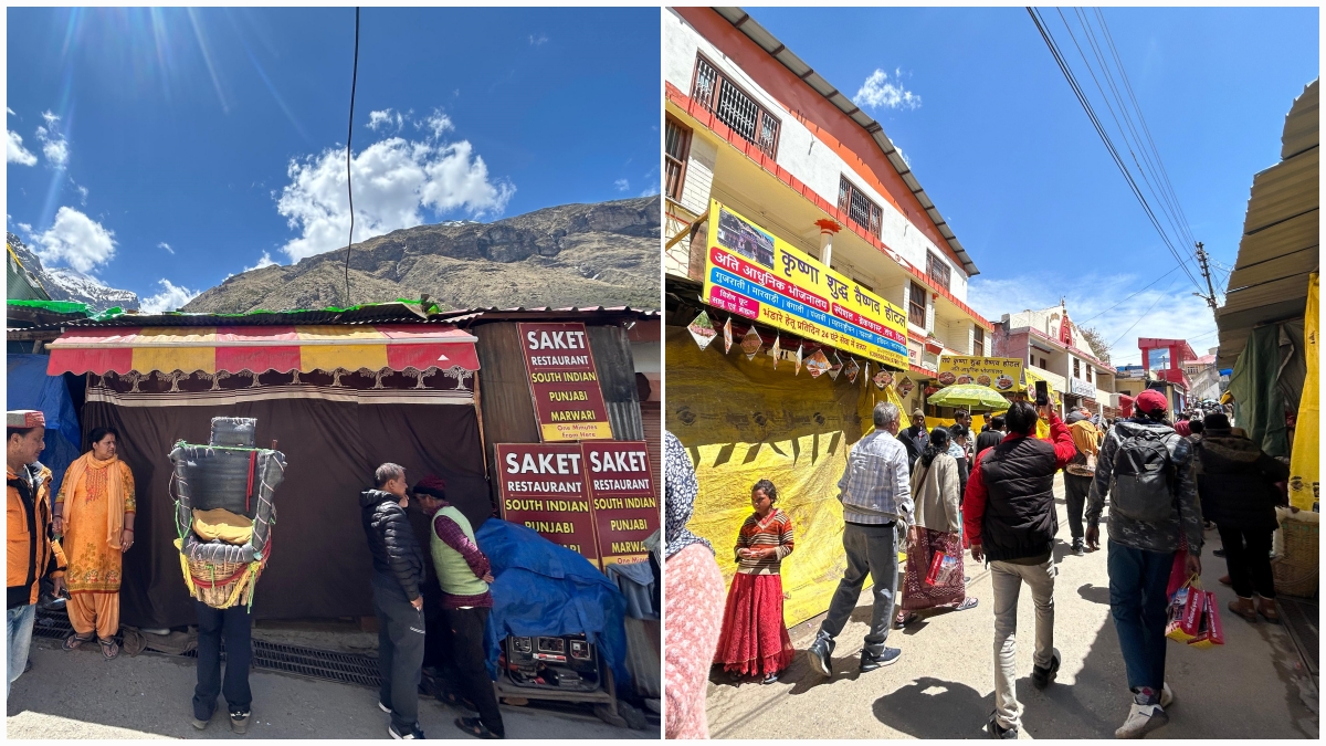 Protest in Badrinath Dham