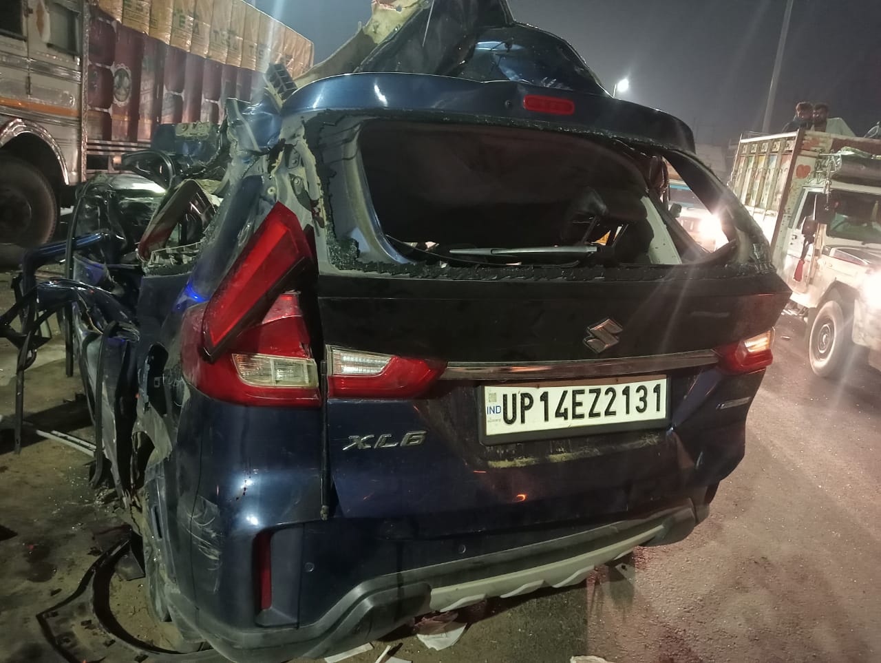 Hapur Road Accident