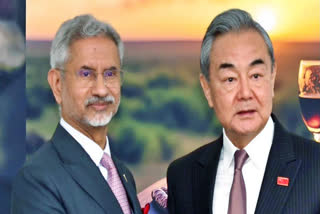 External Affairs Minister S. Jaishankar meets CPC Politburo member and Chinese Foreign Minister Wang Yi on the sidelines of the G20 Foreign Ministers' Meeting, in Johannesburg on 21 Feb, 2025.